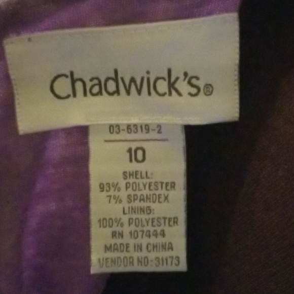 Chadwick's Purple Dress - Picture 7 of 7